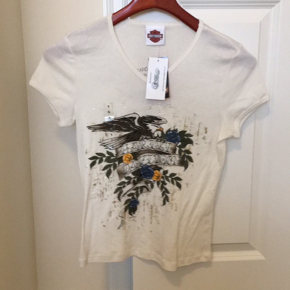 NWT Harley Davidson Detroit Motown t shirt <ladies